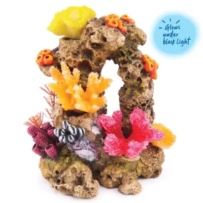 Reef Rock With Coral & Plants