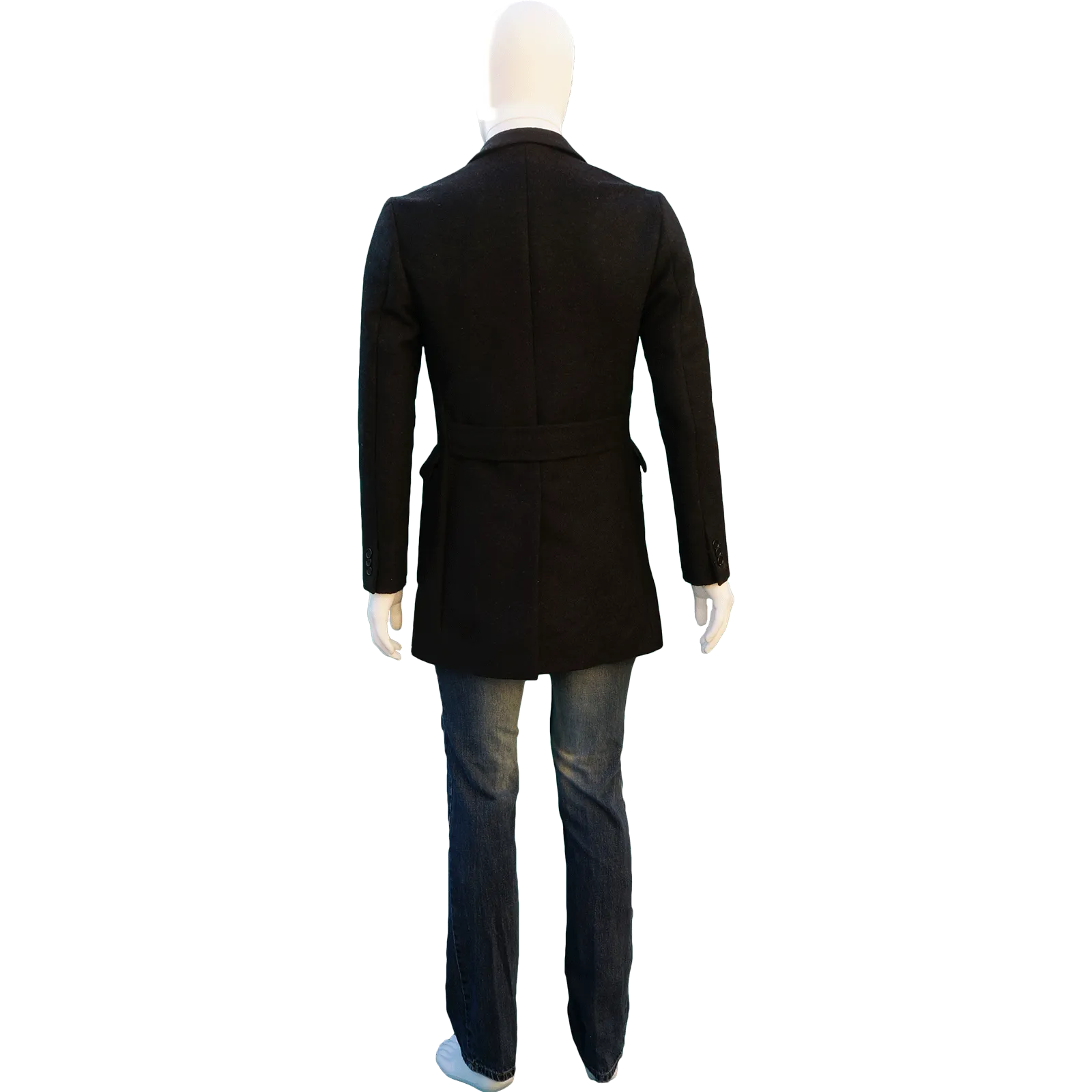 RICE MEN'S WOOL CAR COAT