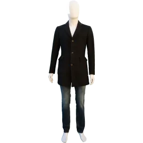 RICE MEN'S WOOL CAR COAT