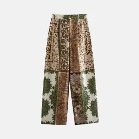 Rivona – Artistic print – Boho patchwork pants