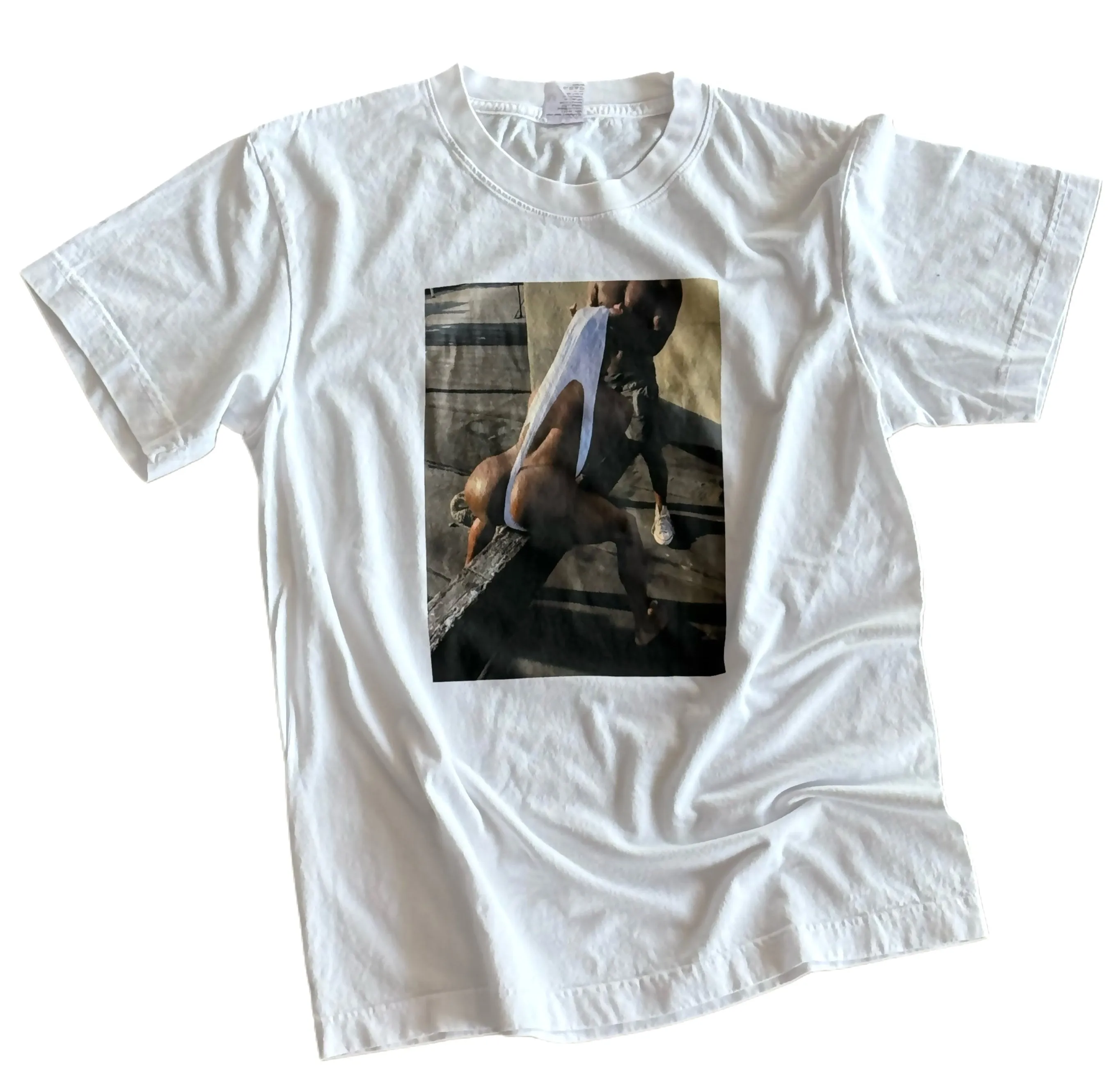 ROOFTOP WEDGIE TEE BY BENJAMIN FREDRICKSON X CULTUREEDIT