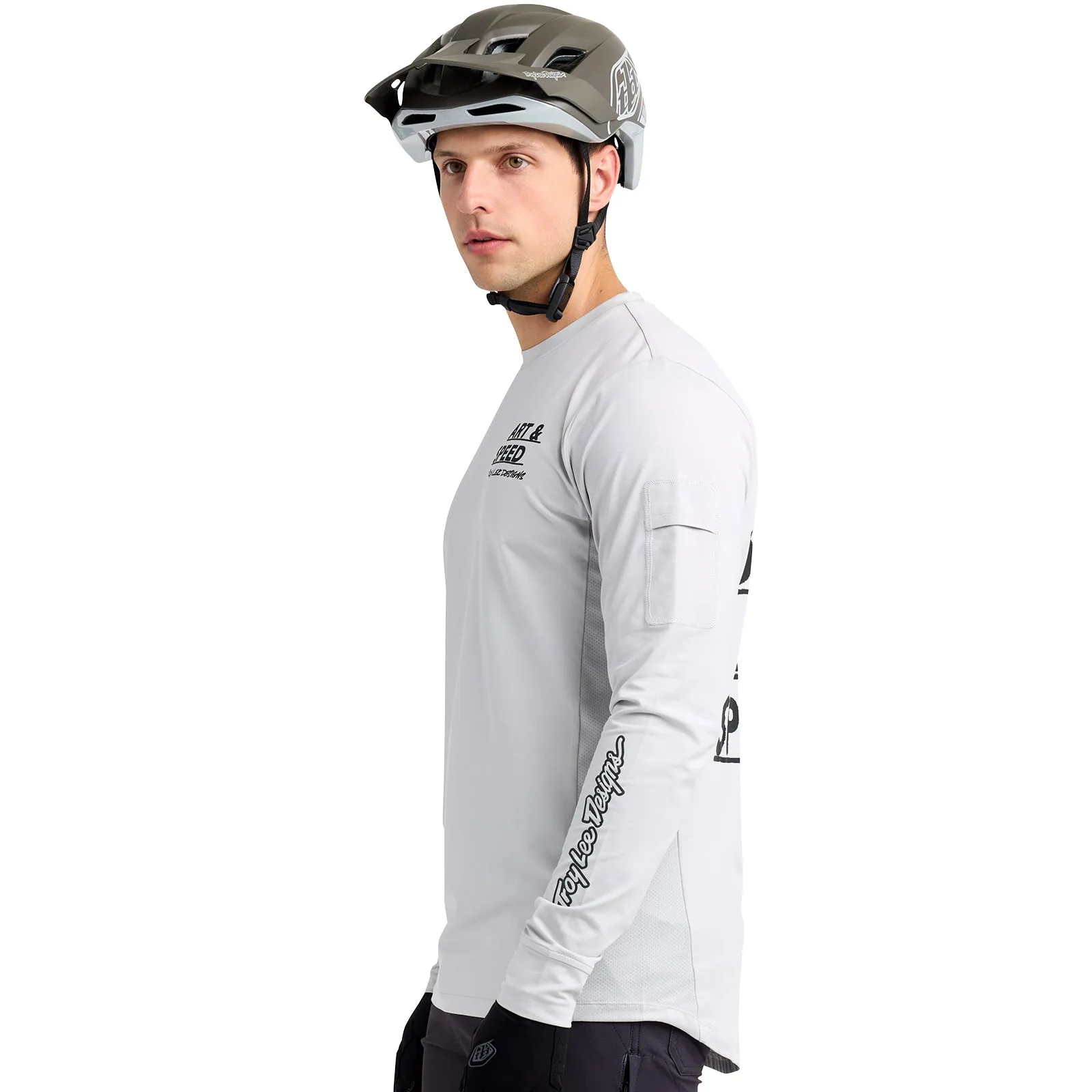 Ruckus Long Sleeve Ride Tee Art And Speed Mist