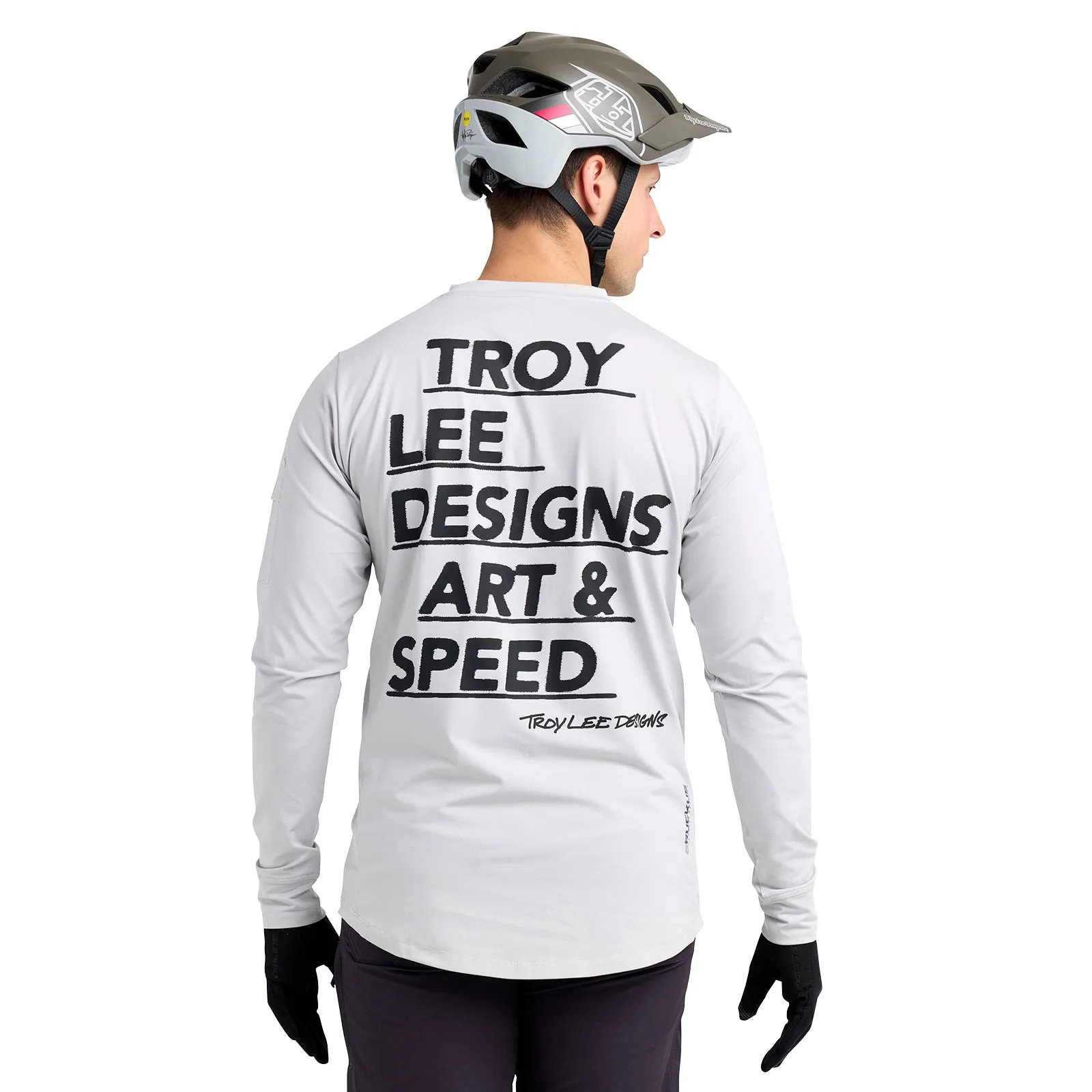 Ruckus Long Sleeve Ride Tee Art And Speed Mist