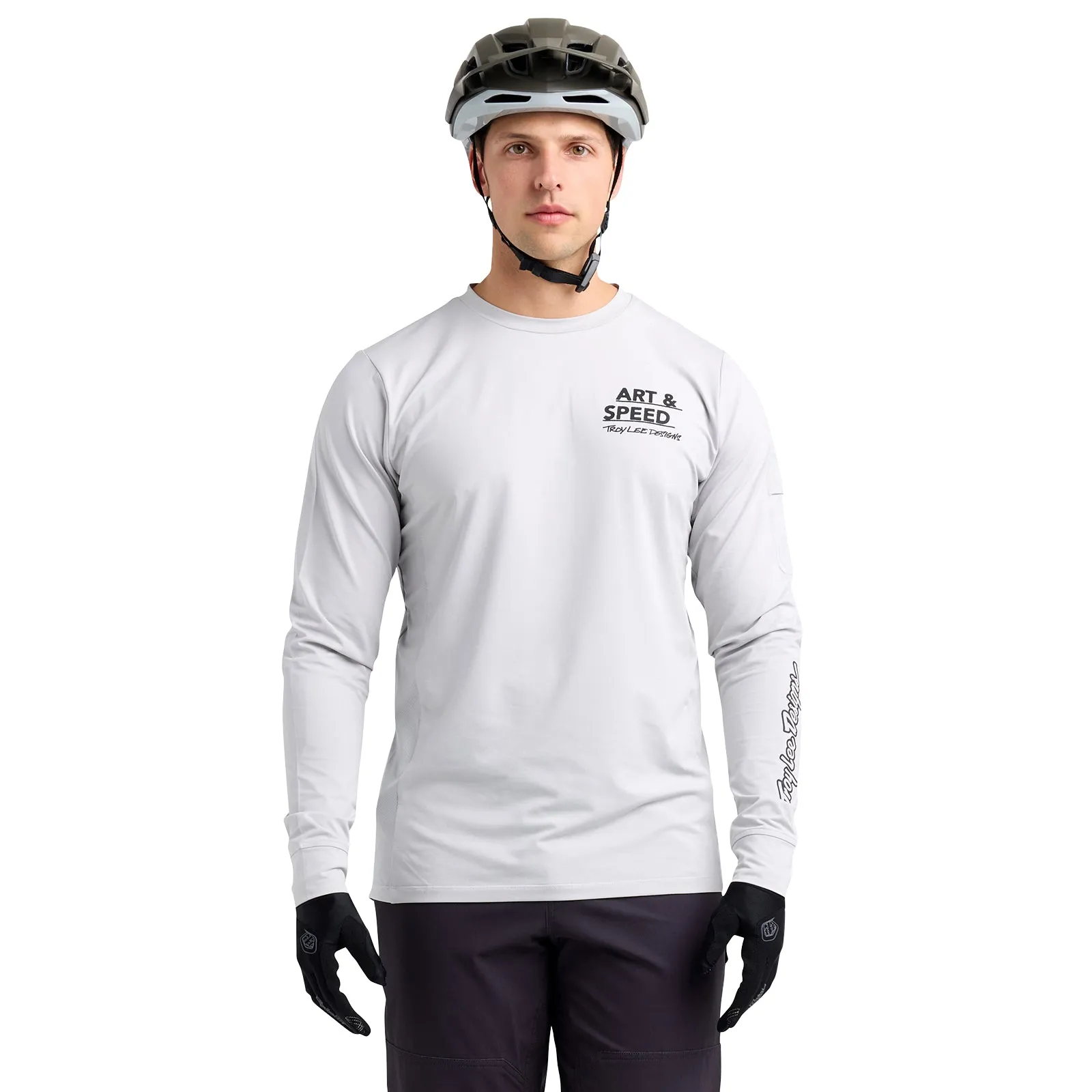 Ruckus Long Sleeve Ride Tee Art And Speed Mist