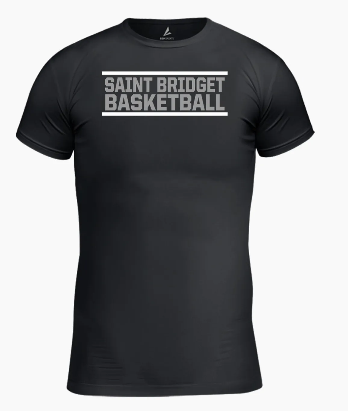 Saint Bridget Basketball Sport-Tek BSN SPORTS Youth Short Sleeve Compression Top