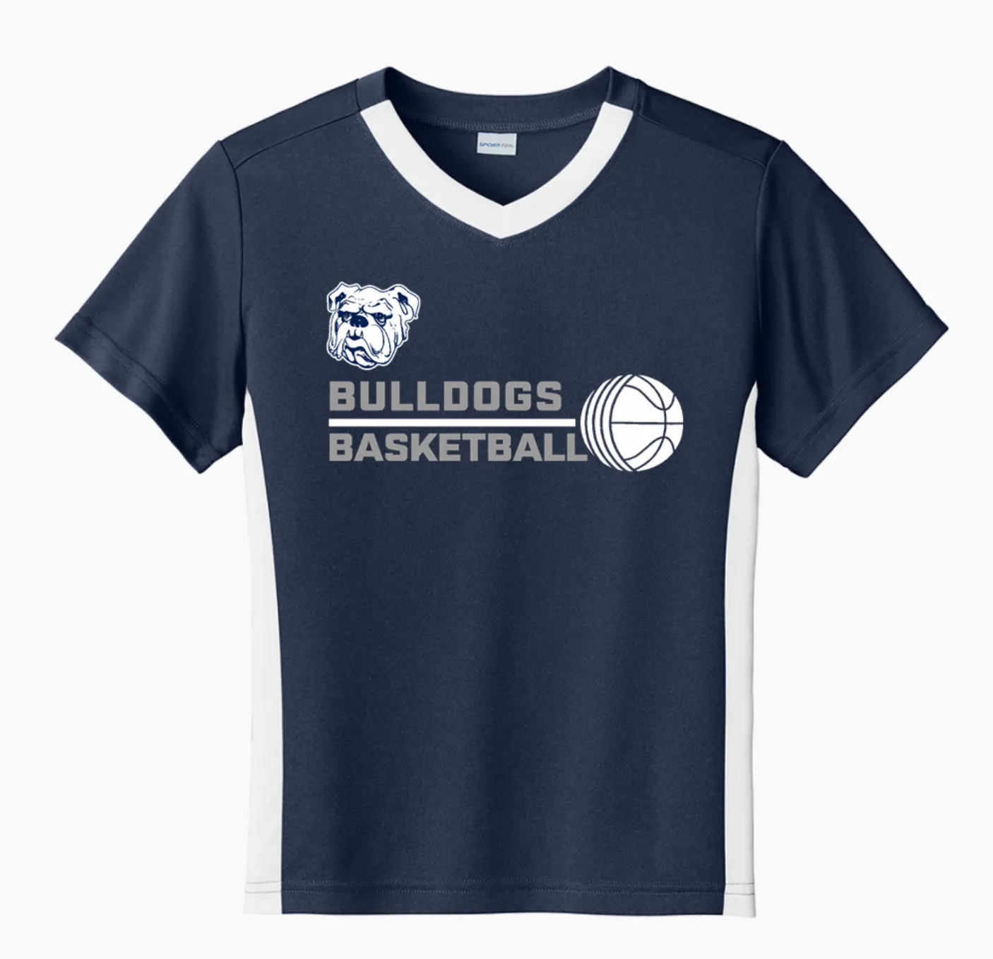 Saint Bridget Basketball Sport-Tek Youth Competitor United Short-Sleeve V-Neck Tee