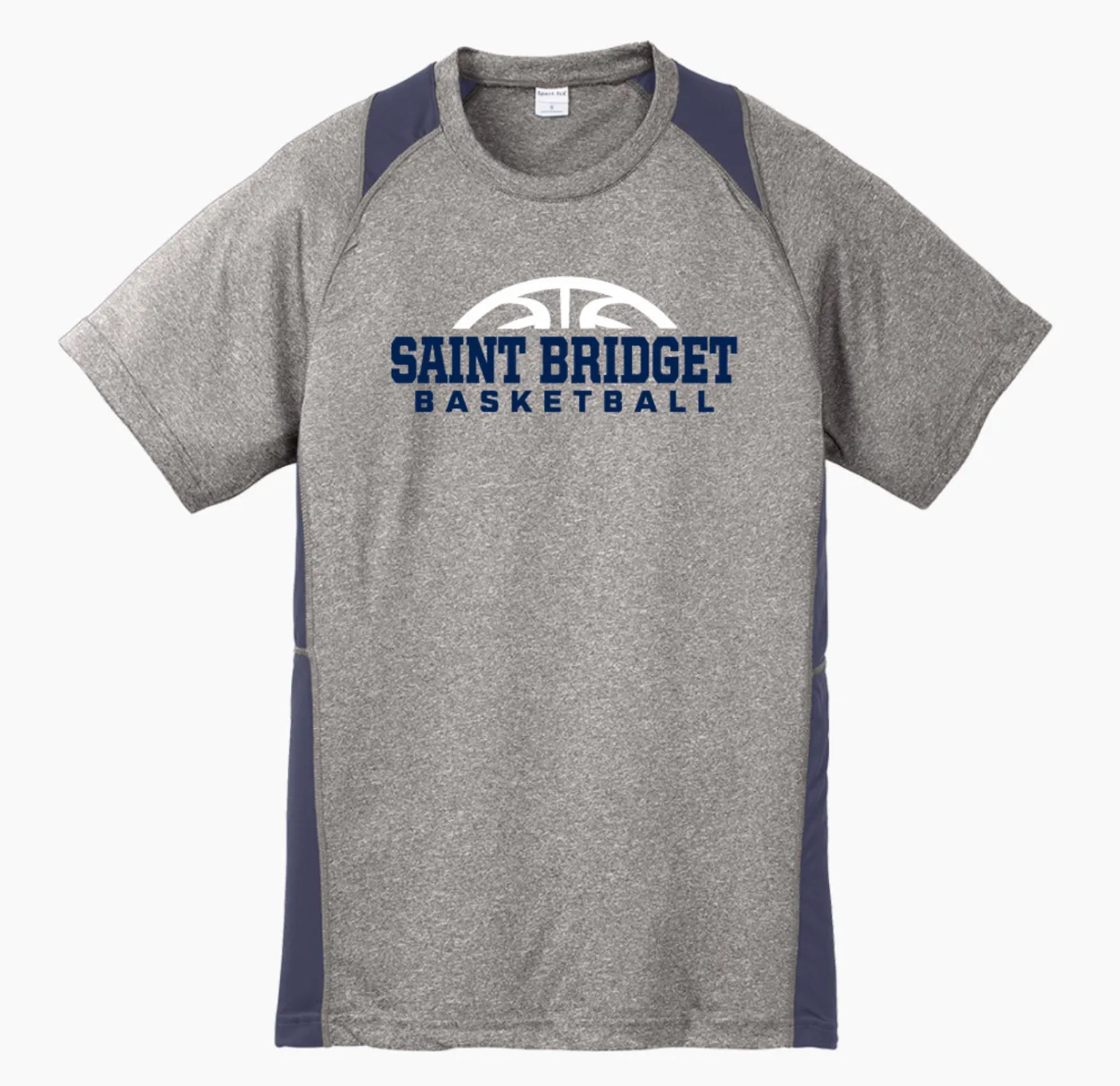 Saint Bridget Basketball Sport-Tek Youth Short Sleeve Colorblock Contender Tee