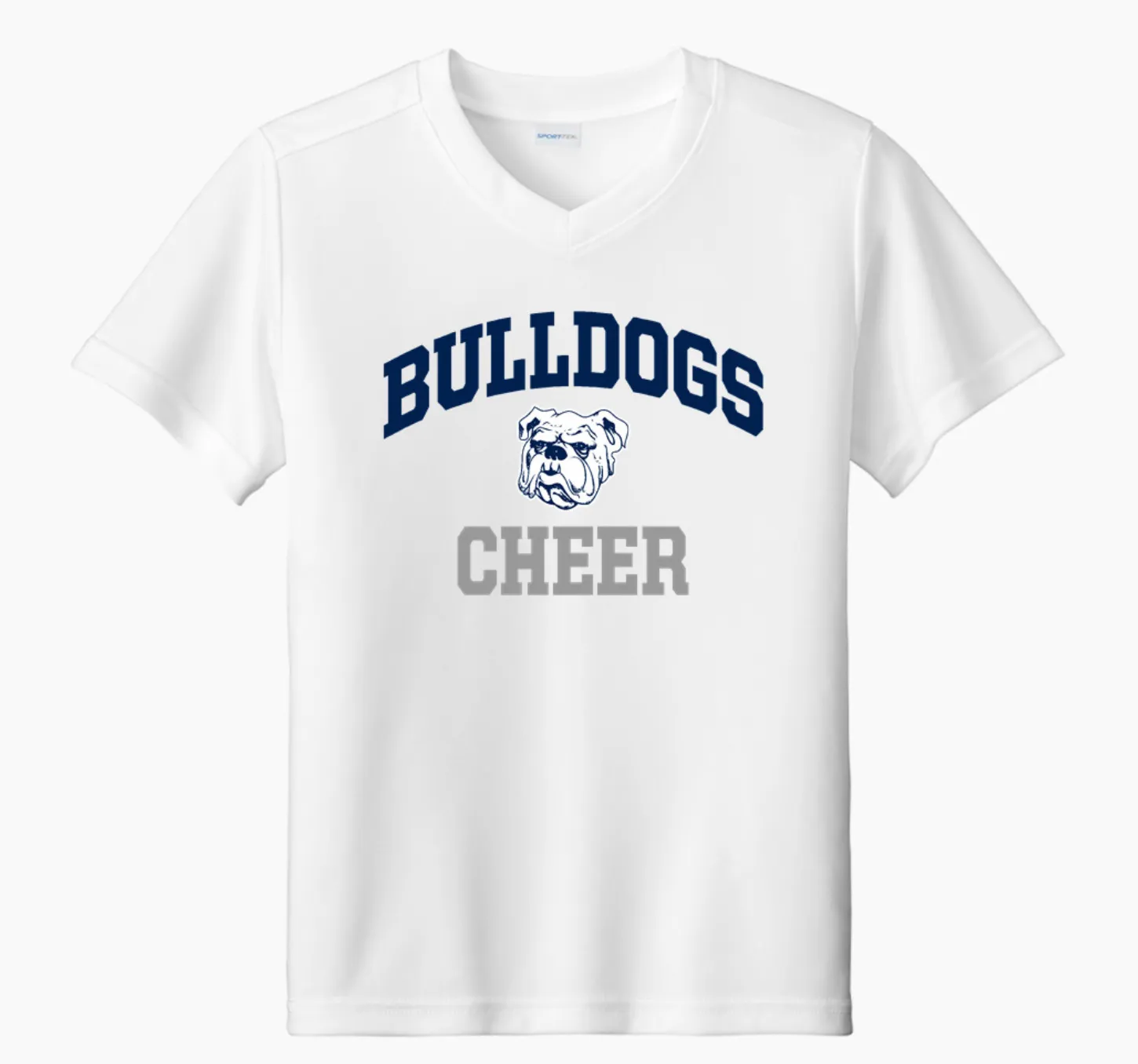 Saint Bridget Cheer Sport-Tek Youth Competitor United Short-Sleeve V-Neck Tee