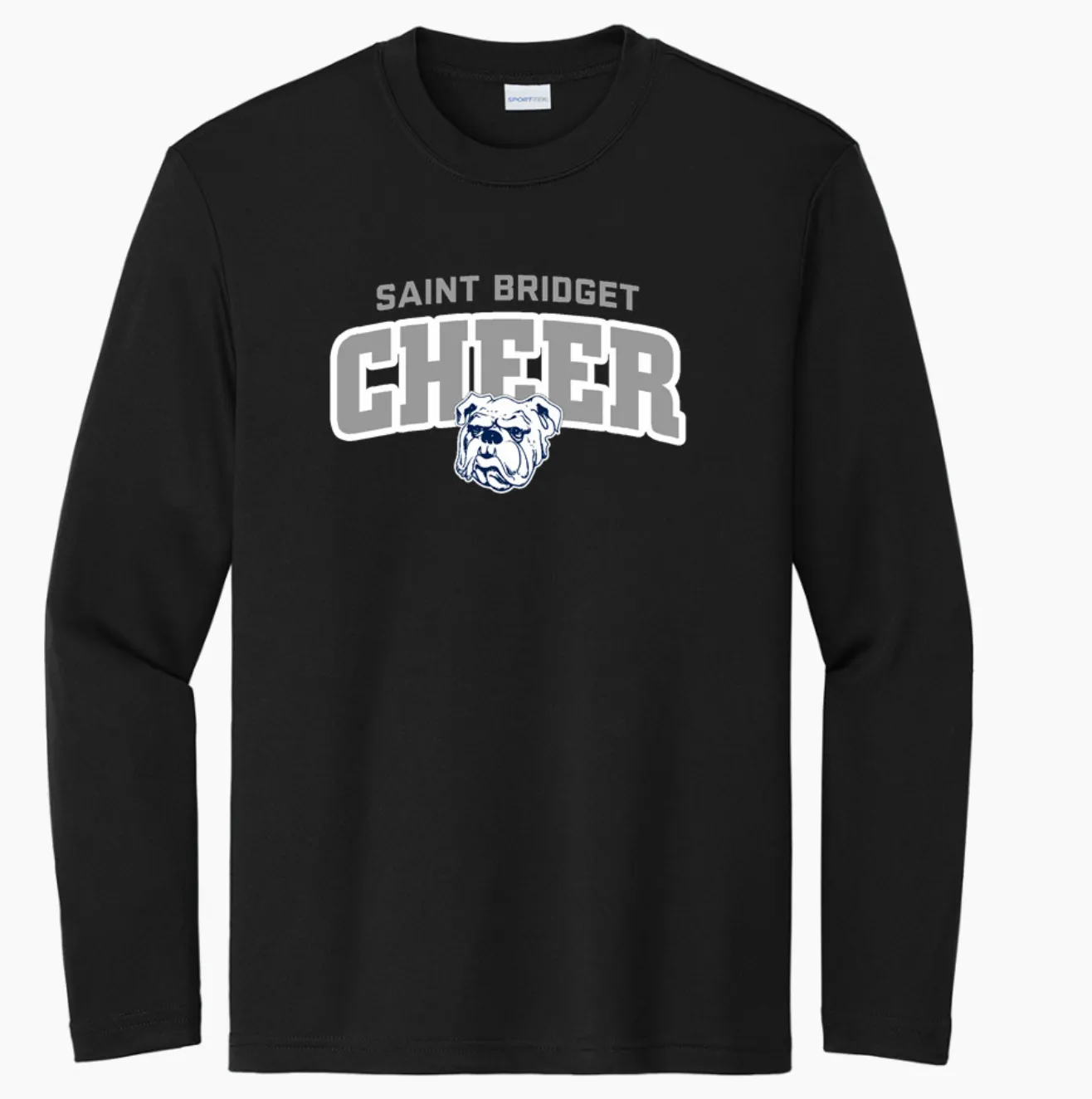 Saint Bridget Cheer Sport-Tek Youth Long Sleeve PosiCharge Competitor Tee