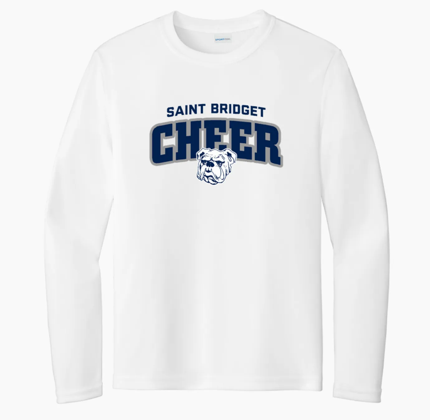 Saint Bridget Cheer Sport-Tek Youth Long Sleeve PosiCharge Competitor Tee