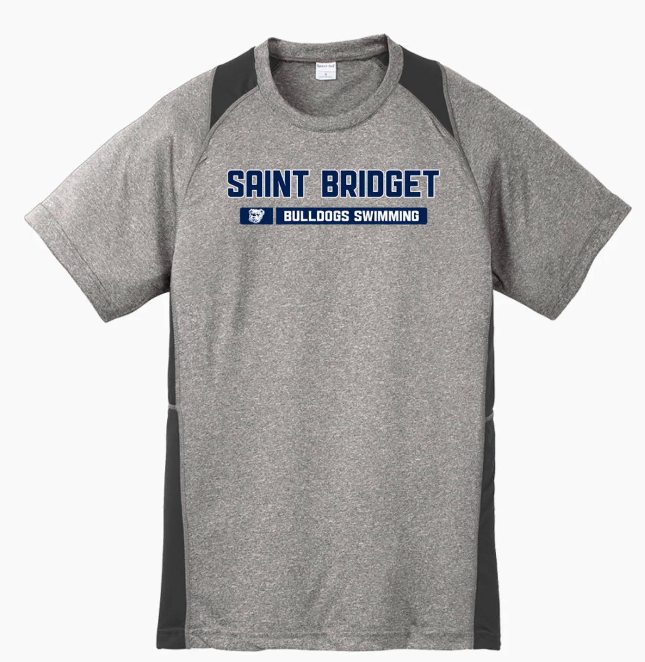 Saint Bridget Swimming Sport-Tek Youth Short Sleeve Colorblock Contender Tee