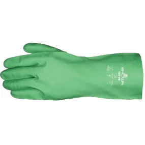 SHOWA 728 Chemical-Resistant 15-mil Biodegradable Nitrile Gloves