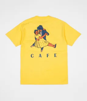 Skateboard Cafe Dancers T-Shirt - Gold