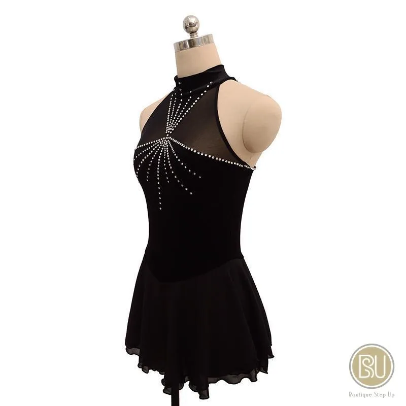 Skating Dress With Crystals Custom Sizes Available Choice of Colours SU236