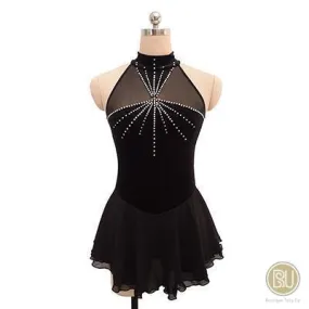 Skating Dress With Crystals Custom Sizes Available Choice of Colours SU236