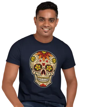 Skull Tattoo Design Adult Unisex T-Shirt