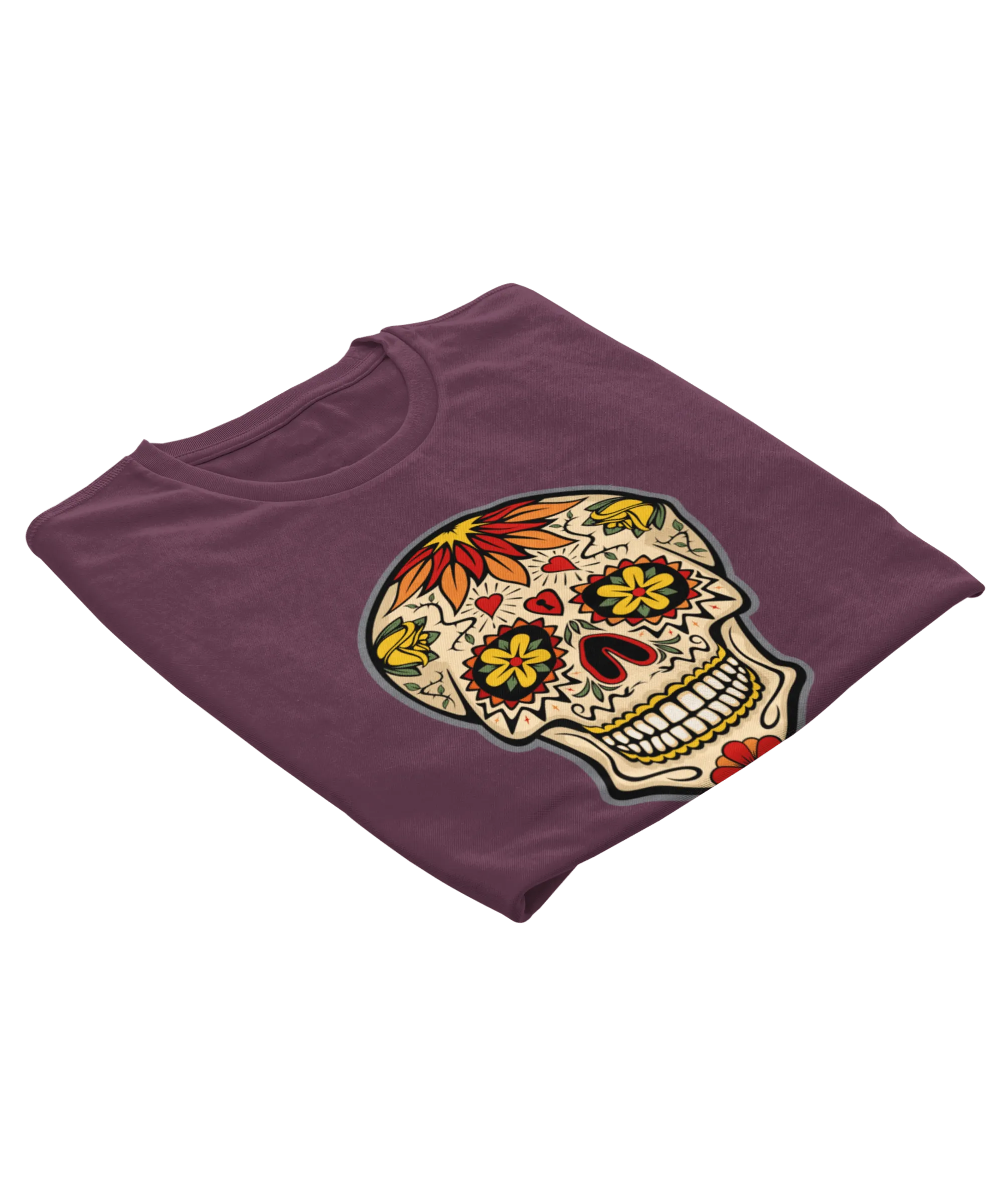 Skull Tattoo Design Adult Unisex T-Shirt