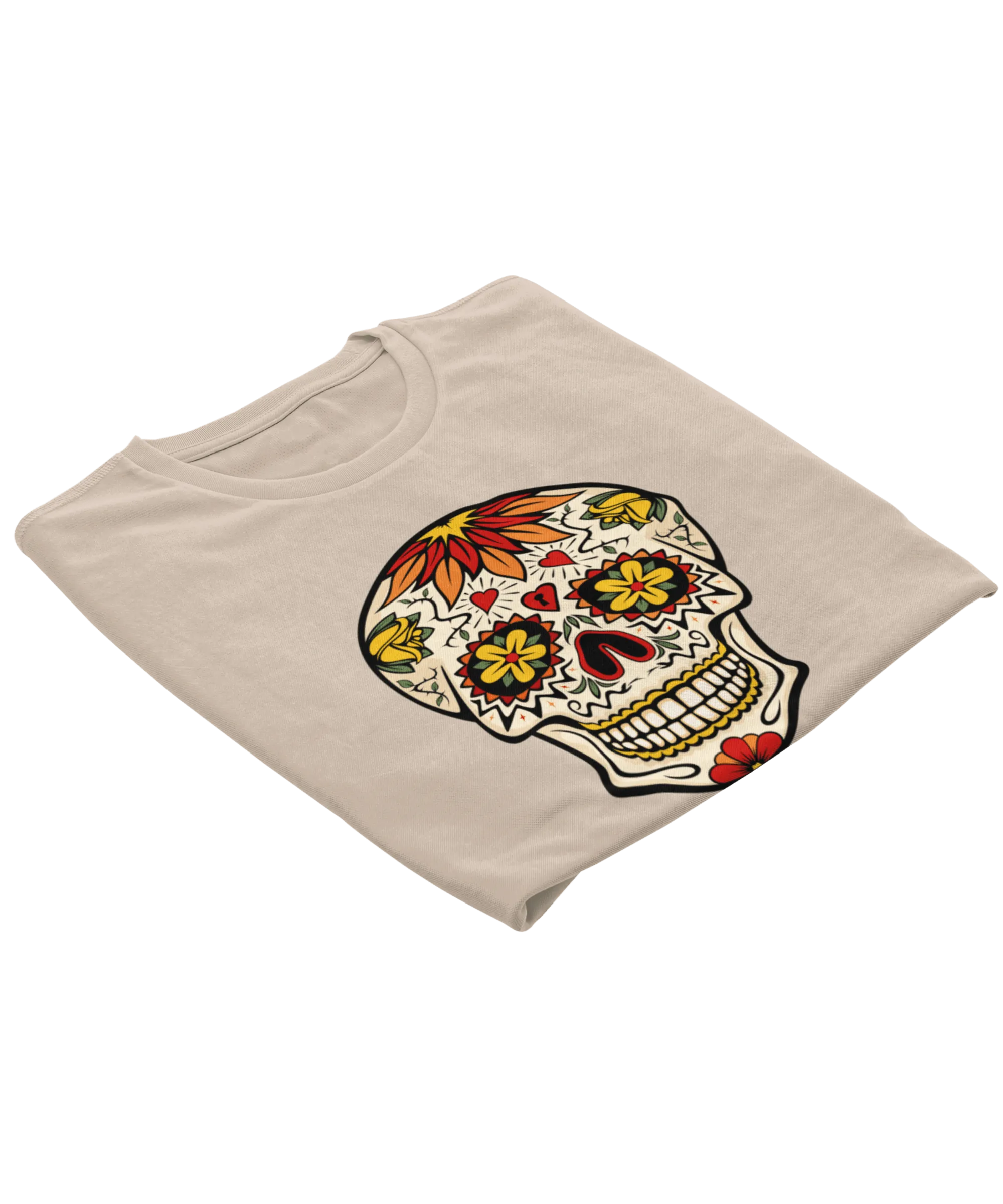 Skull Tattoo Design Adult Unisex T-Shirt