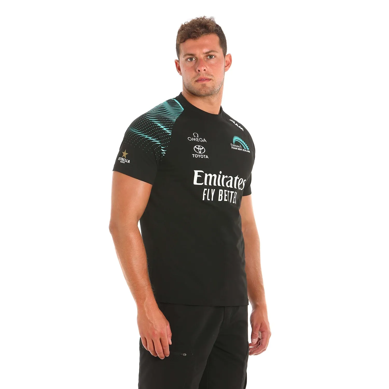 SLAM Men's Emirates Team New Zealand Deck T-Shirt