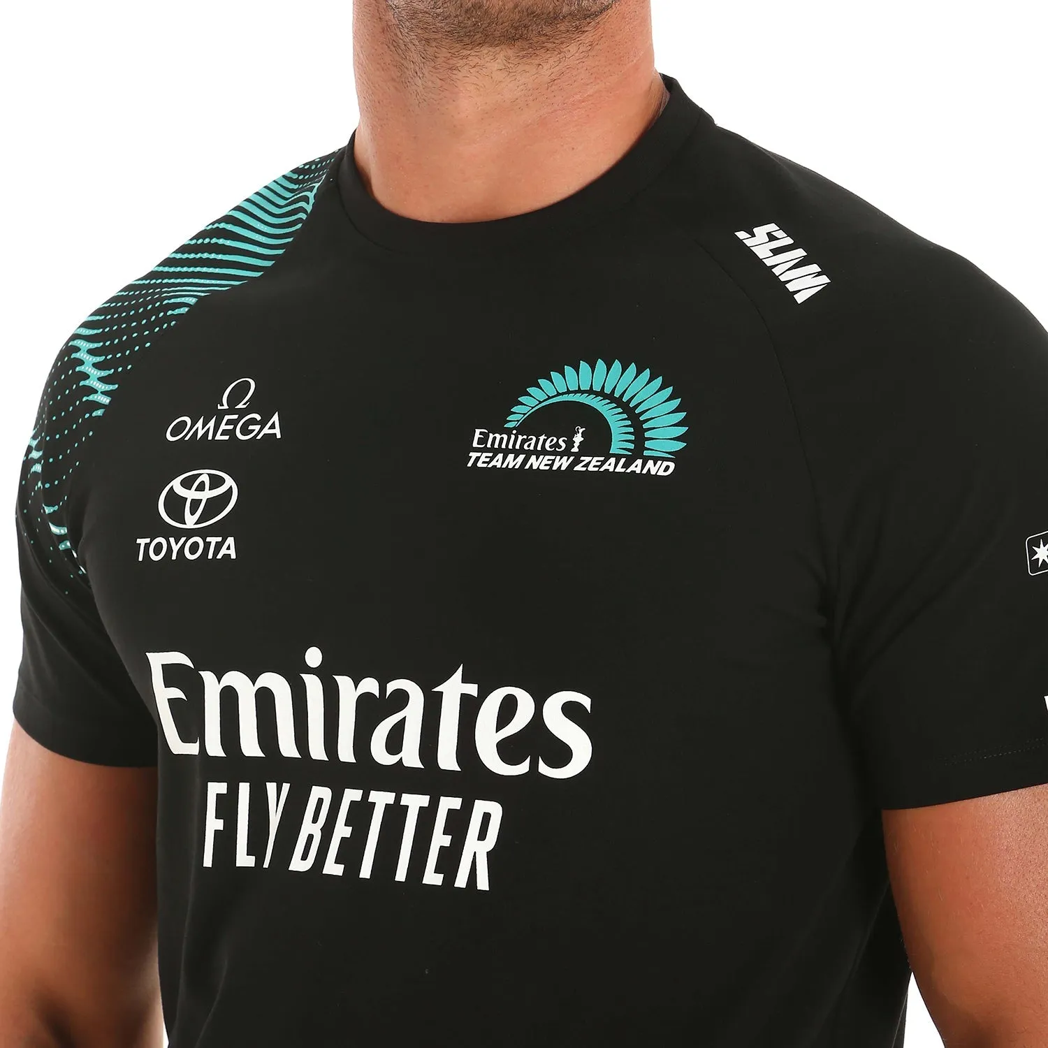 SLAM Men's Emirates Team New Zealand Deck T-Shirt