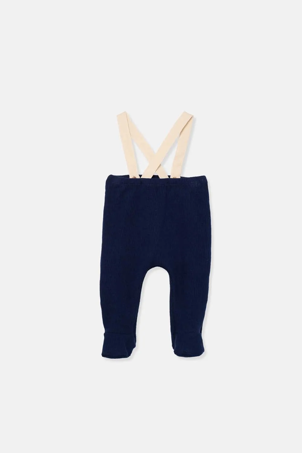 SOFT RIB NEWBORN PANTS