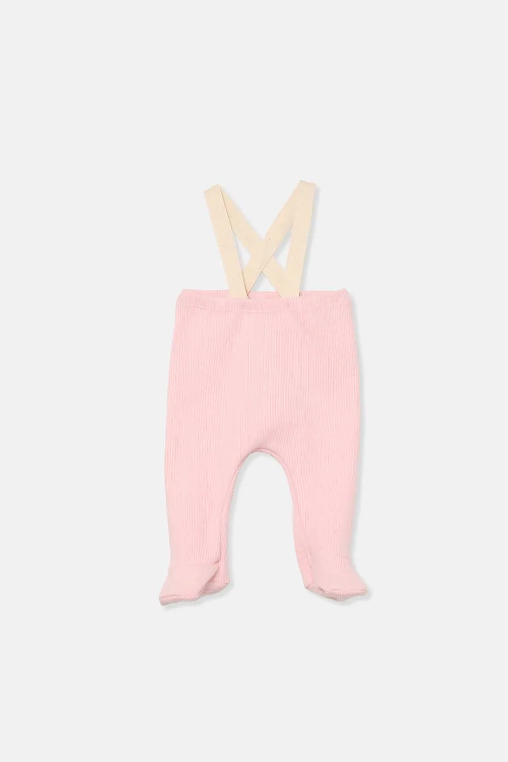 SOFT RIB NEWBORN PANTS