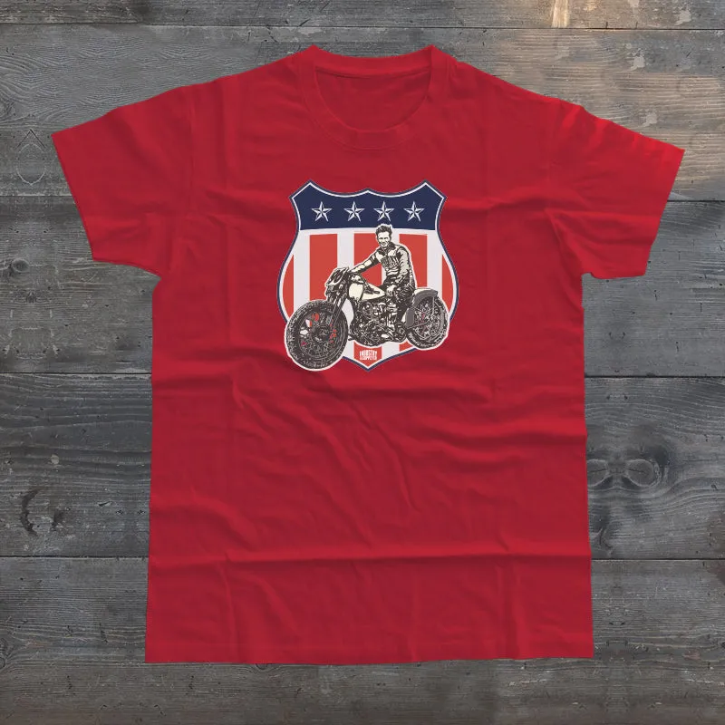 STARS & STRIPES HARLEY T-SHIRT