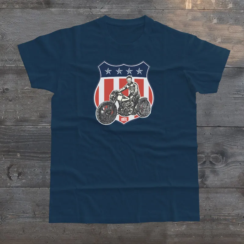 STARS & STRIPES HARLEY T-SHIRT