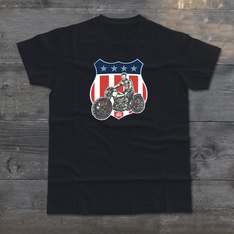 STARS & STRIPES HARLEY T-SHIRT