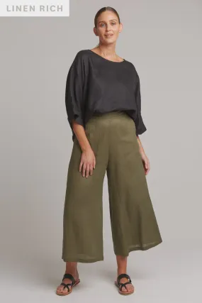 Studio Crop Pant / Khaki