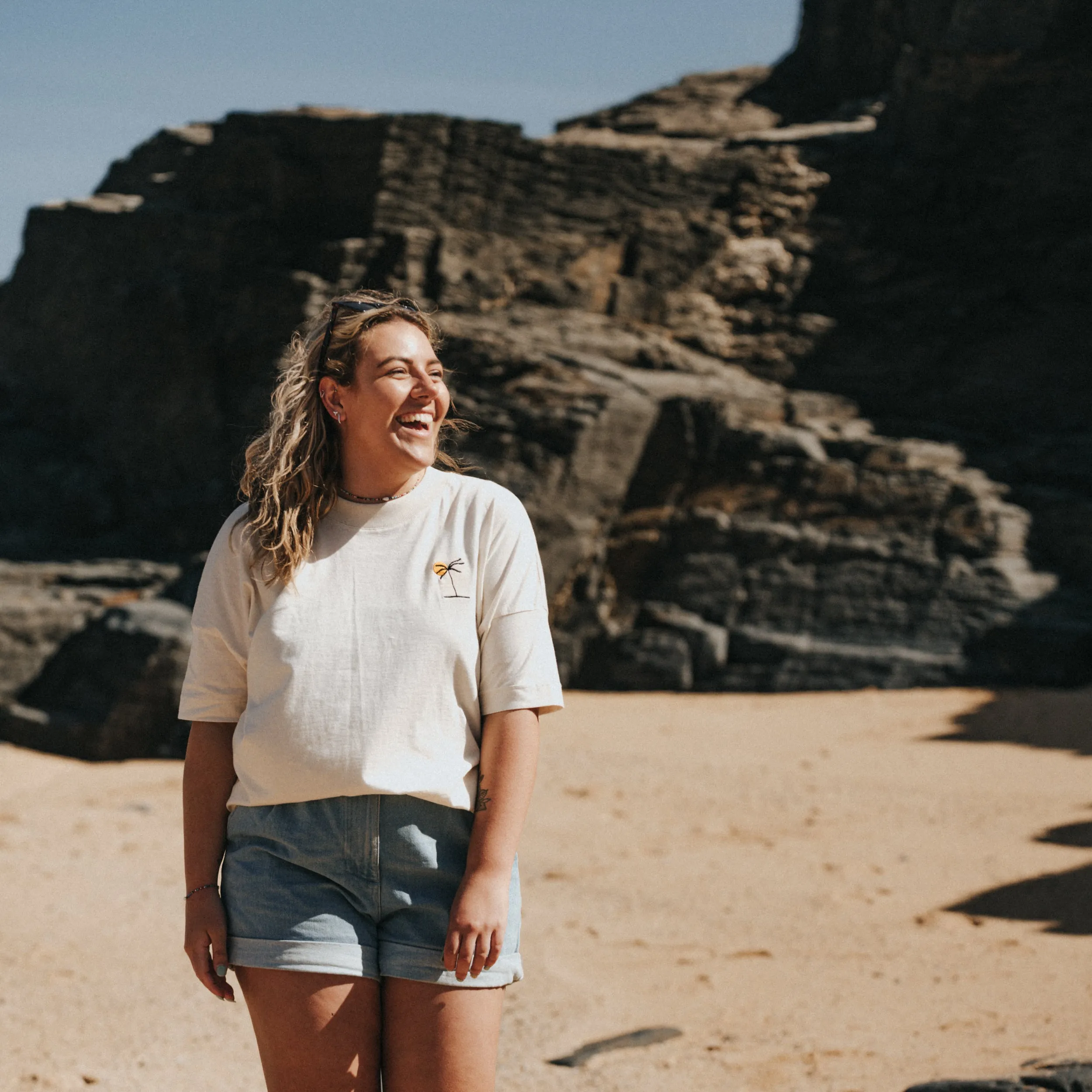 Surf & Sun Embroidered T-Shirt