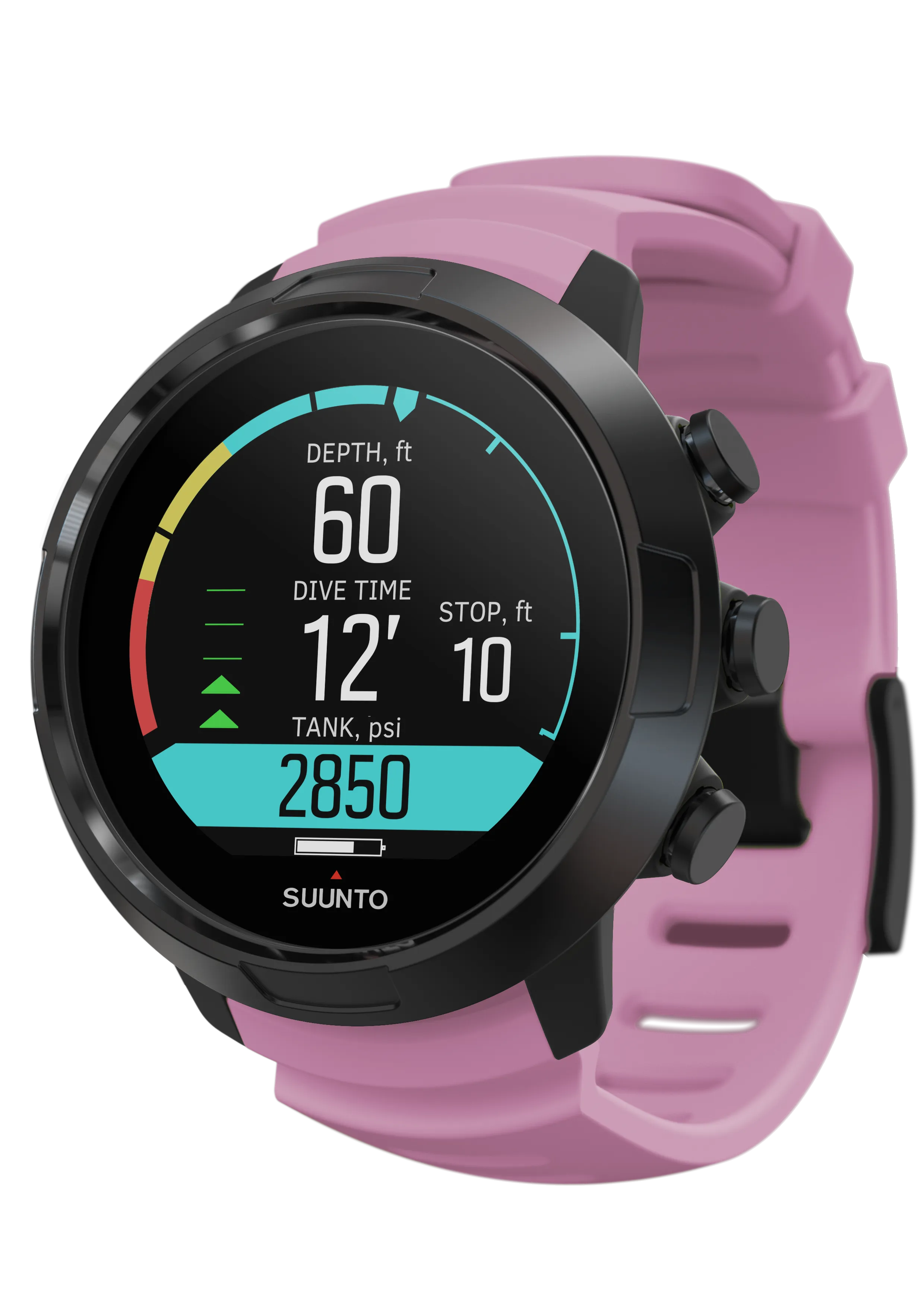 Suunto D5 Wrist Dive Computer with USB Cable & POD Package