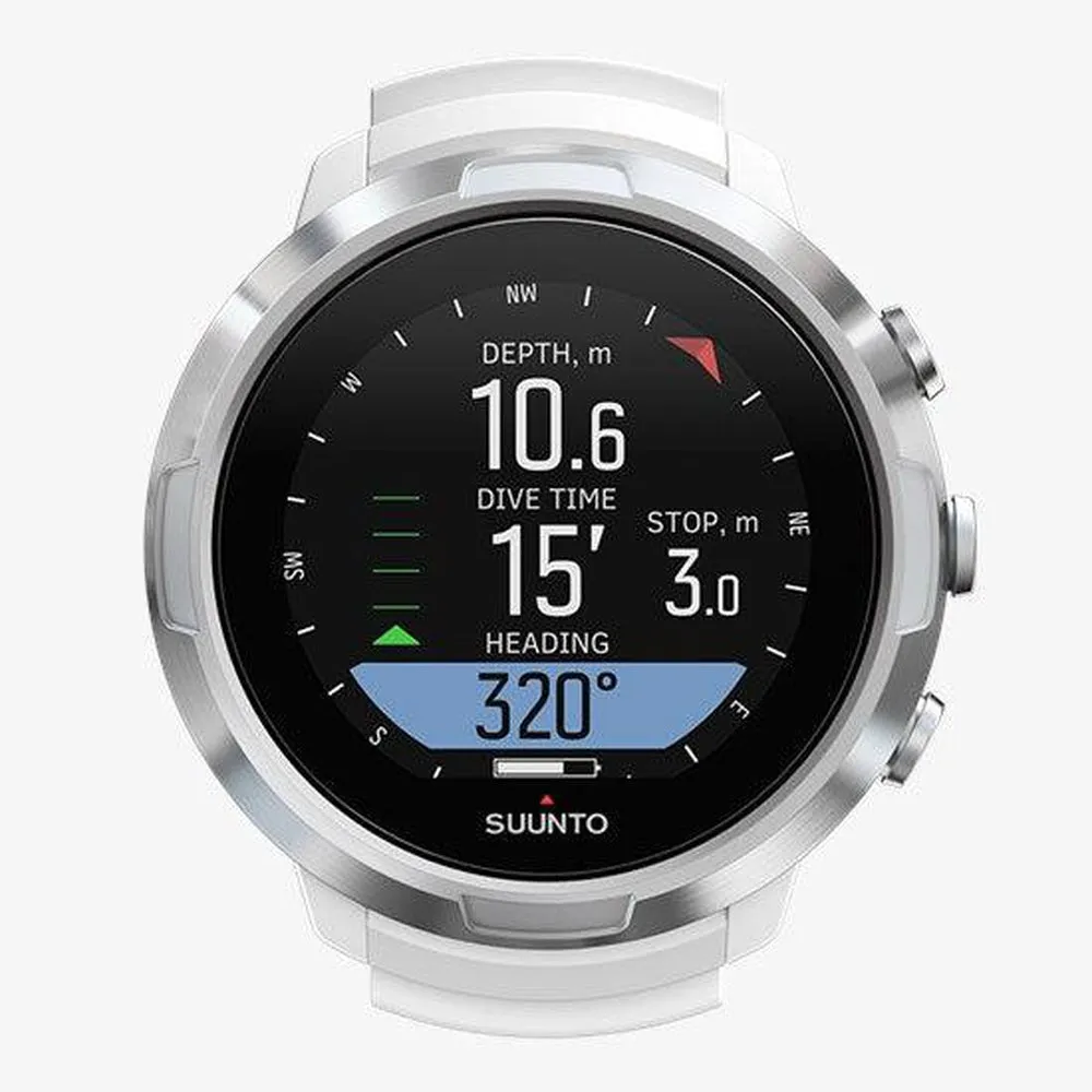 Suunto D5 Wrist Dive Computer with USB Cable & POD Package