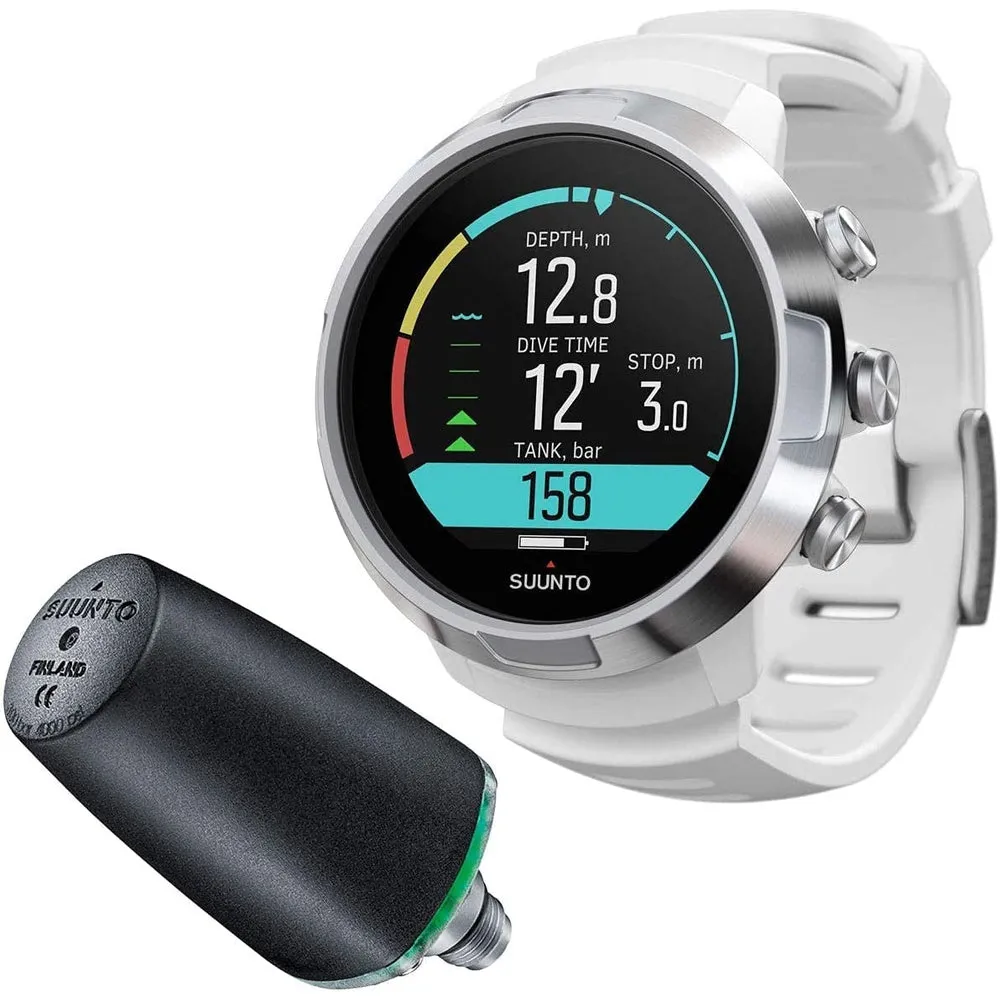 Suunto D5 Wrist Dive Computer with USB Cable & POD Package