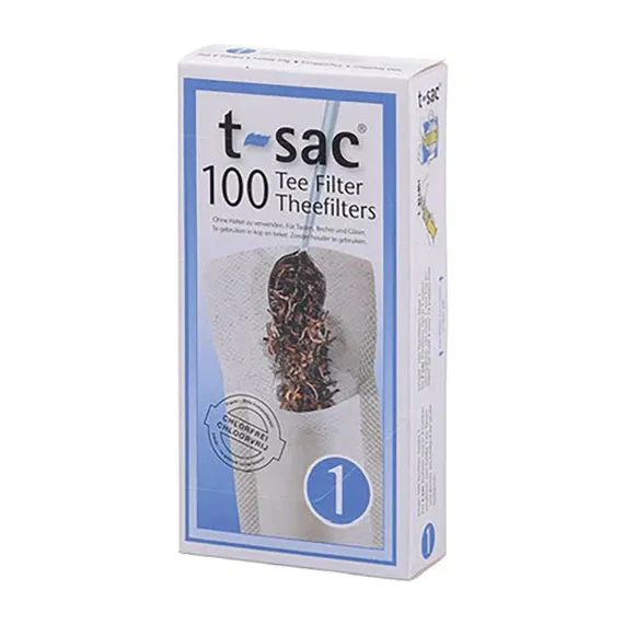 t-sac 100 tea filters