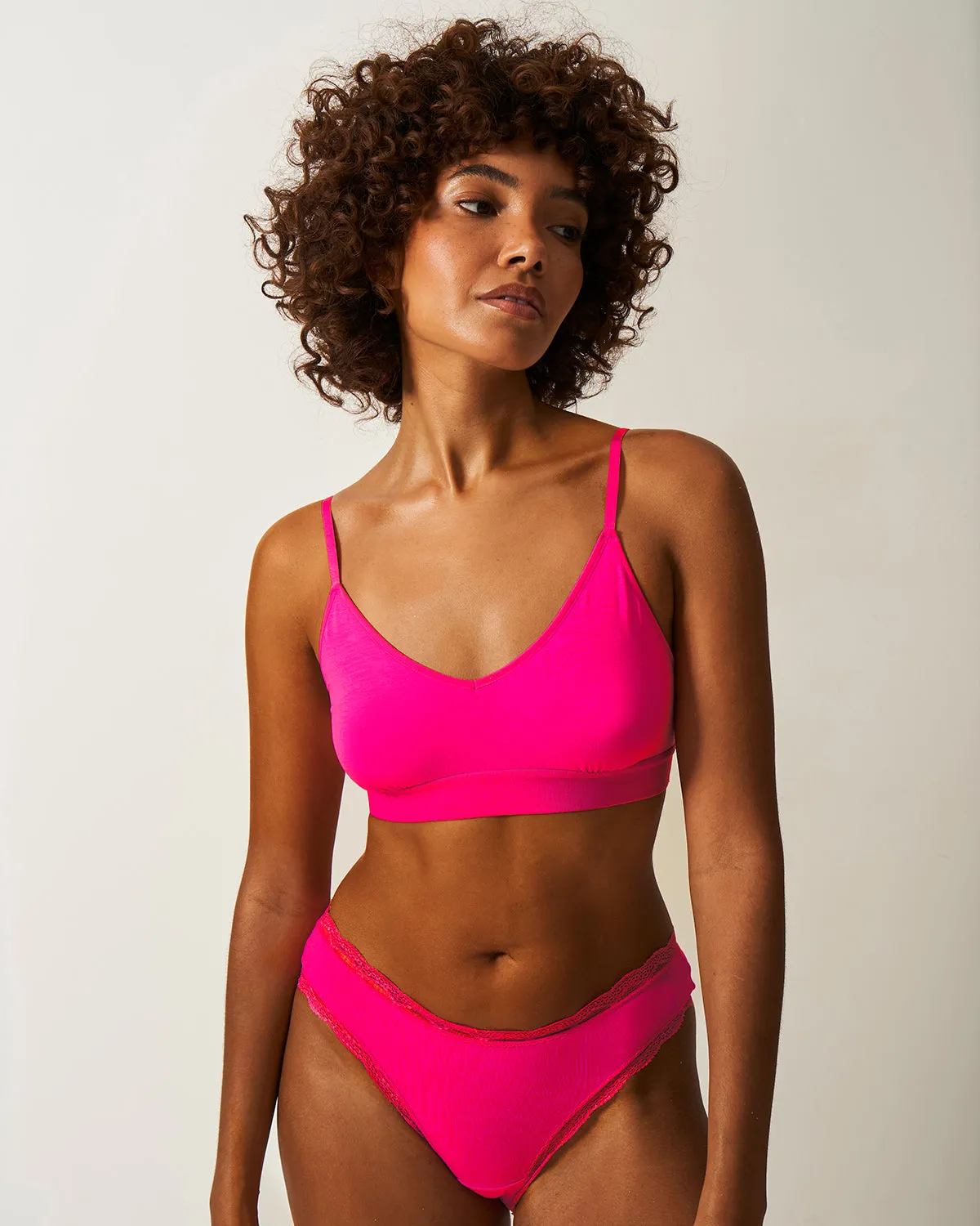 T-shirt Bra - Raspberry