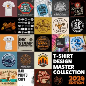 T-Shirt Design Master Collection [2024]