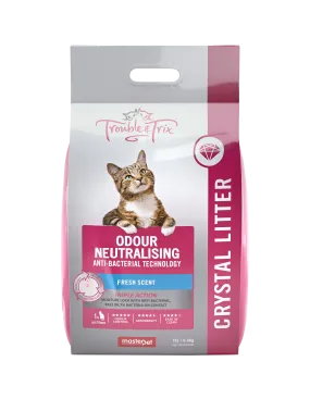 T&T Odour Neutralising Anti Bac. Cat Litter Crystals 15L