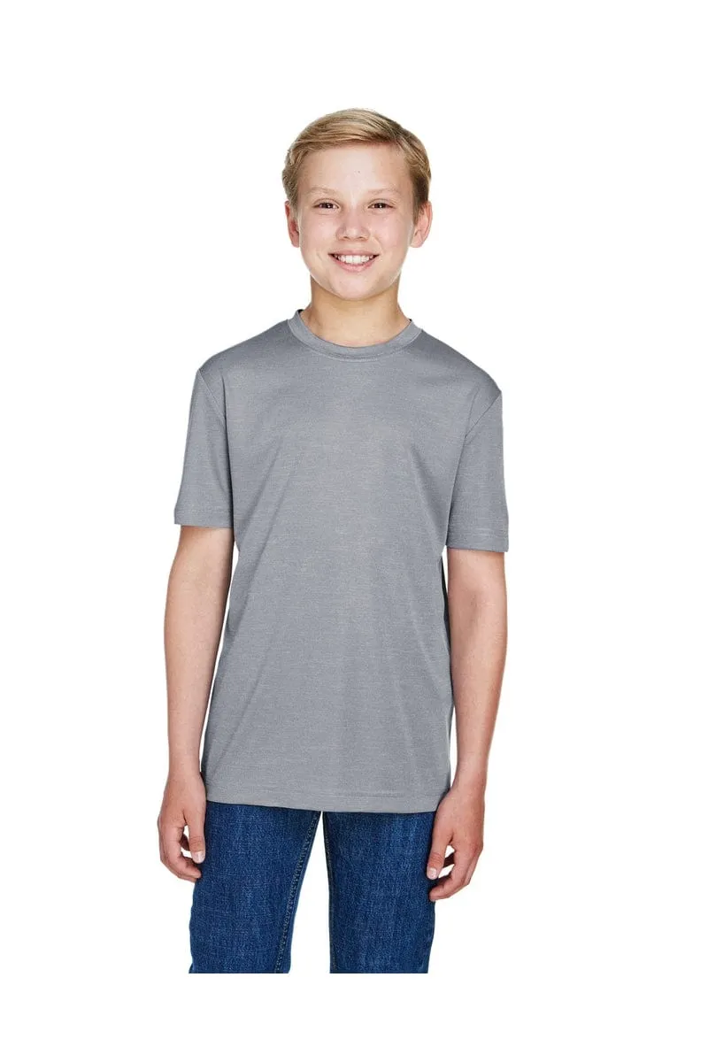 Team 365 TT11HY: Youth Sonic Heather Performance T-Shirt