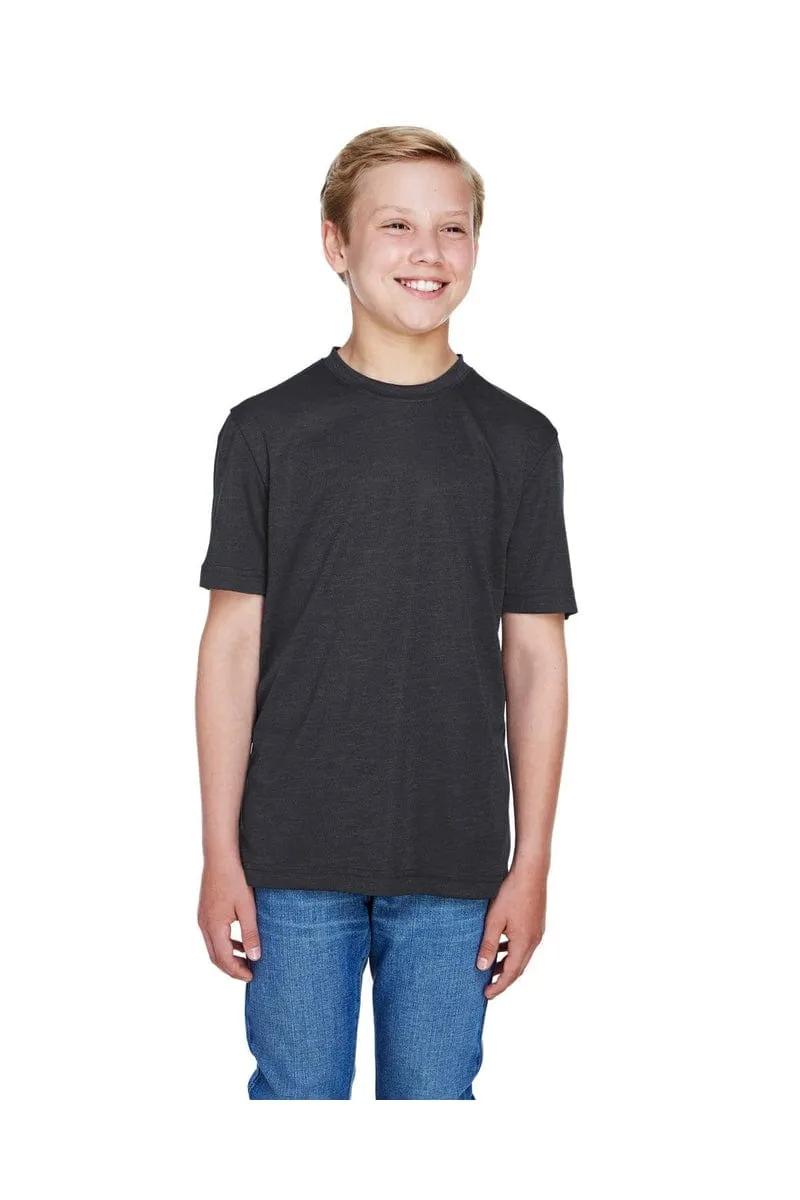 Team 365 TT11HY: Youth Sonic Heather Performance T-Shirt