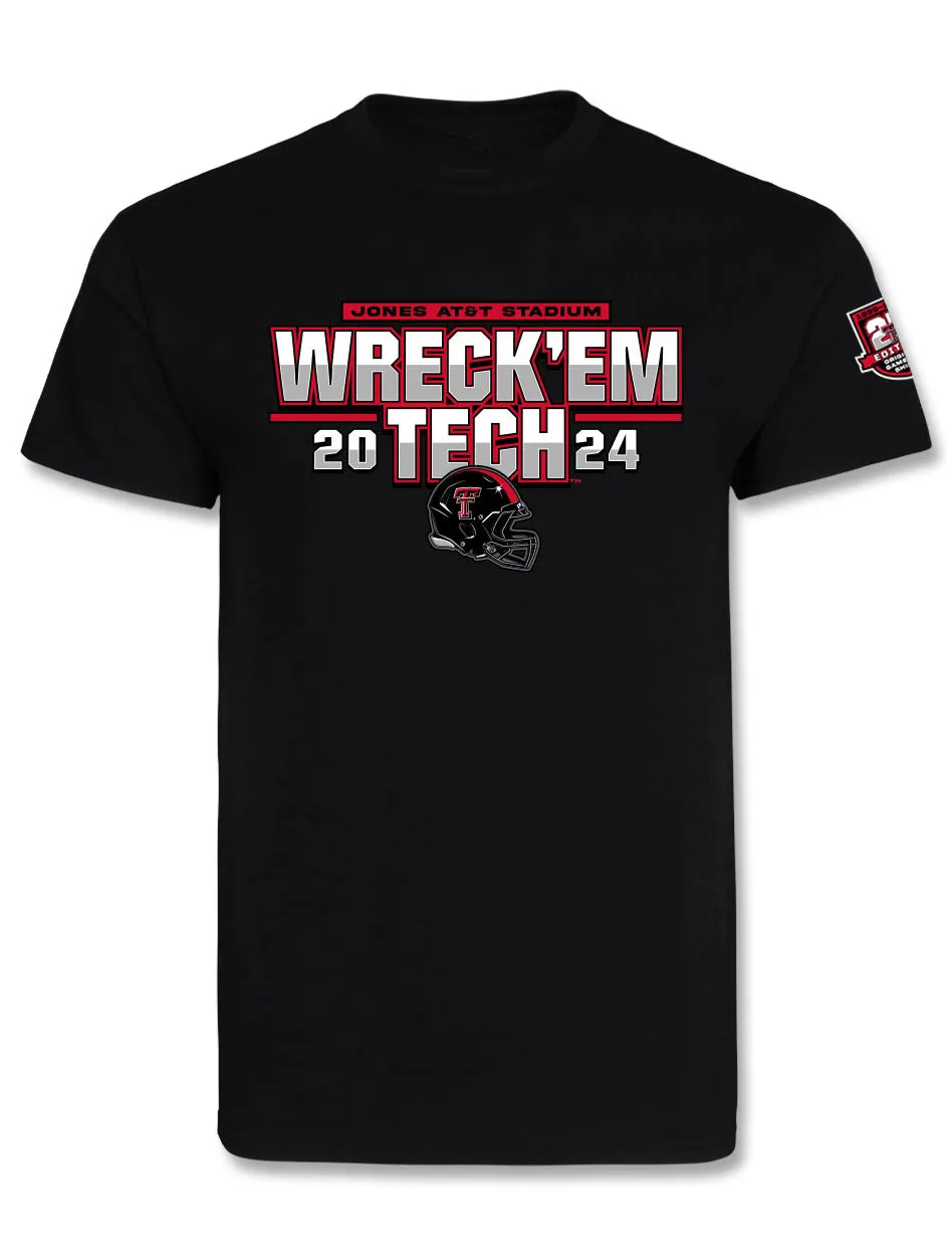 Texas Tech 2024 Official Wreck 'Em Tech Game Day Black T-Shirt