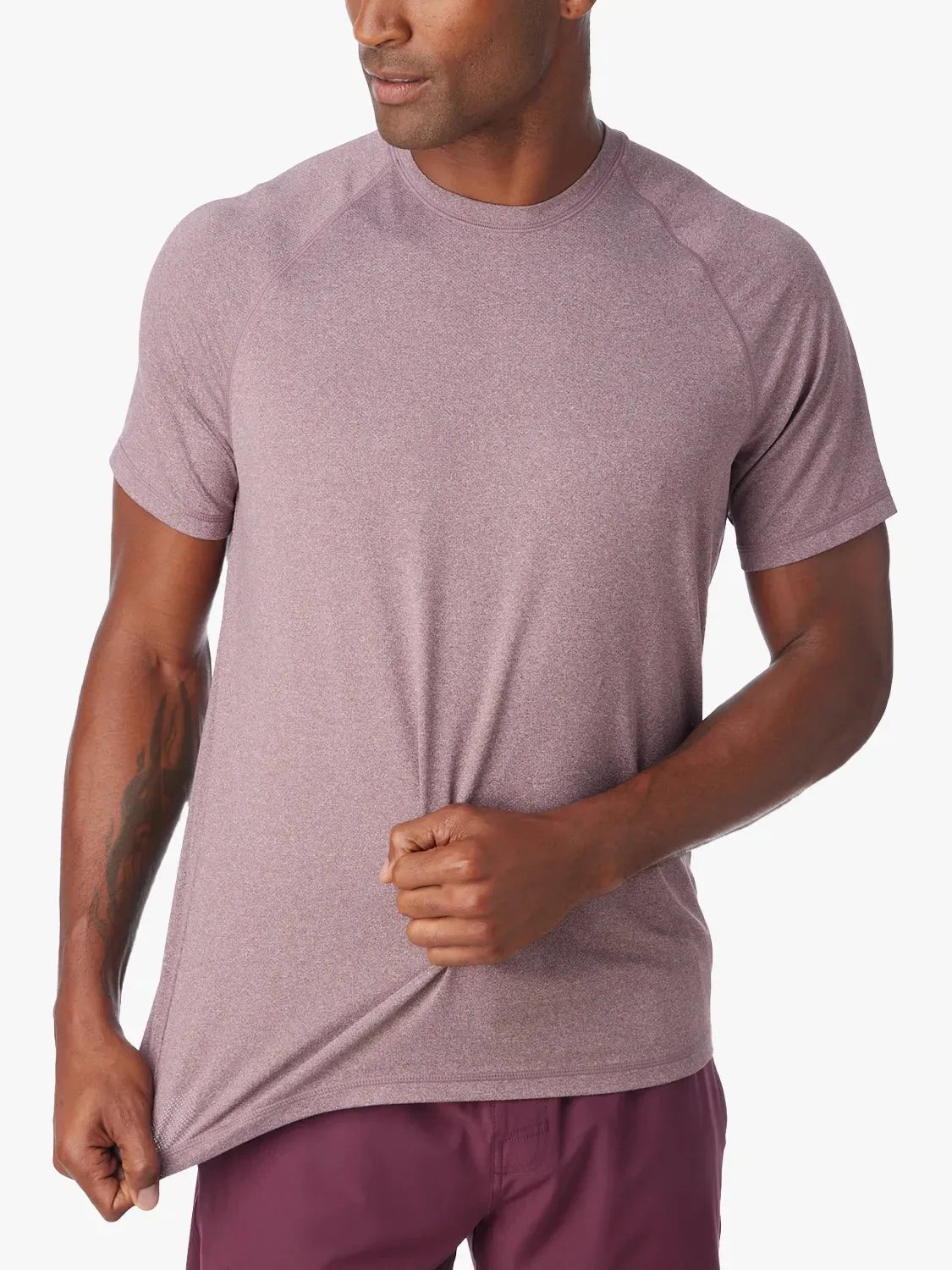 The BreezeKnit™ Tee | Beach Plum