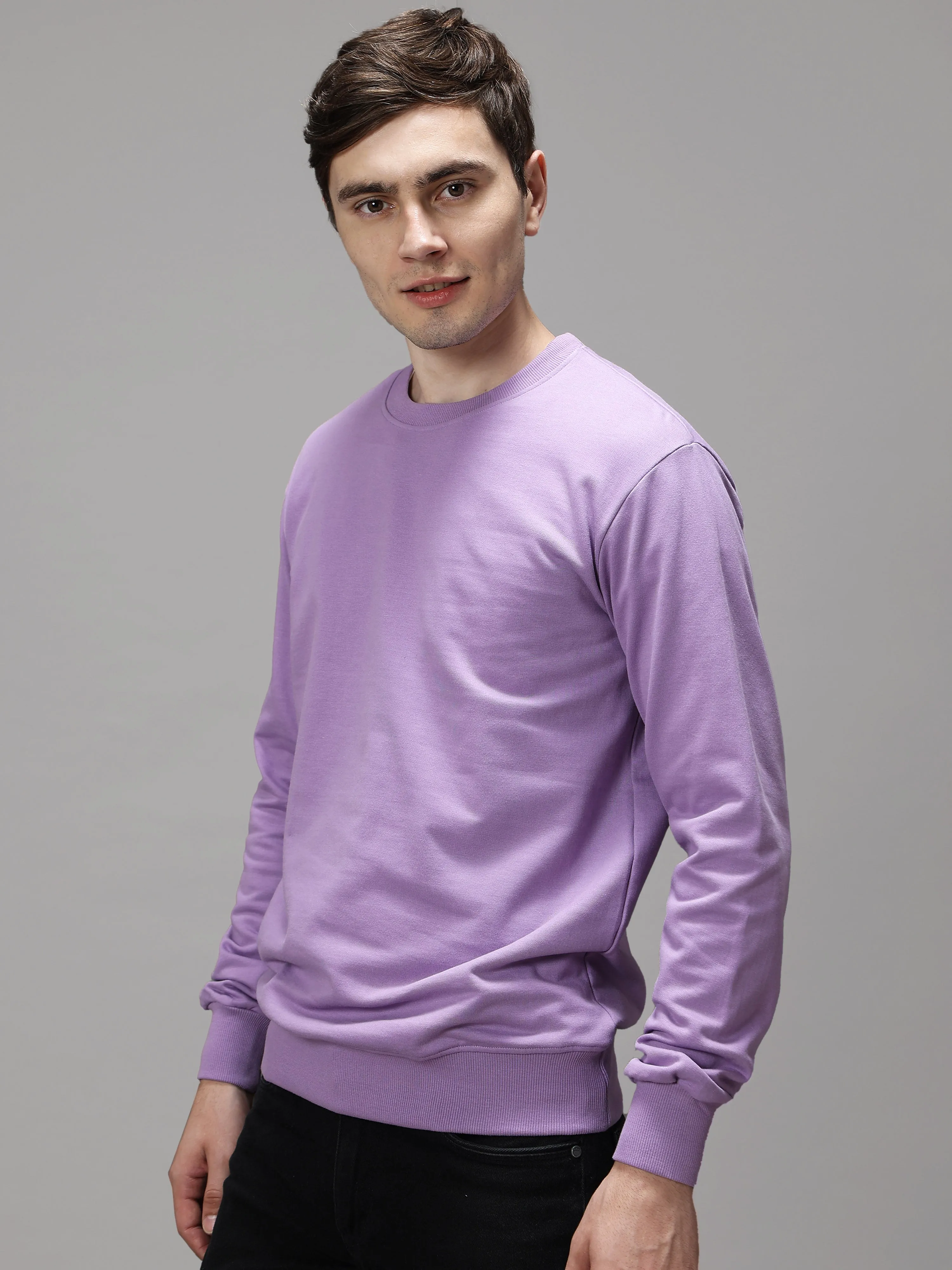 The Greenage Purple Sweat Shirt