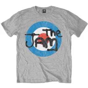 The Jam Adult T-Shirt - Grey - The Jam Logo