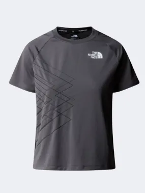 The North Face Mountain Athletics Graphics Women Hiking T-Shirt Grey/Black