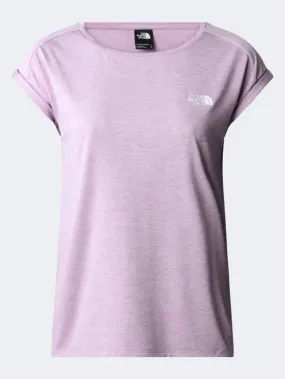 The North Face Resolve Women Training T-Shirt Lupine White