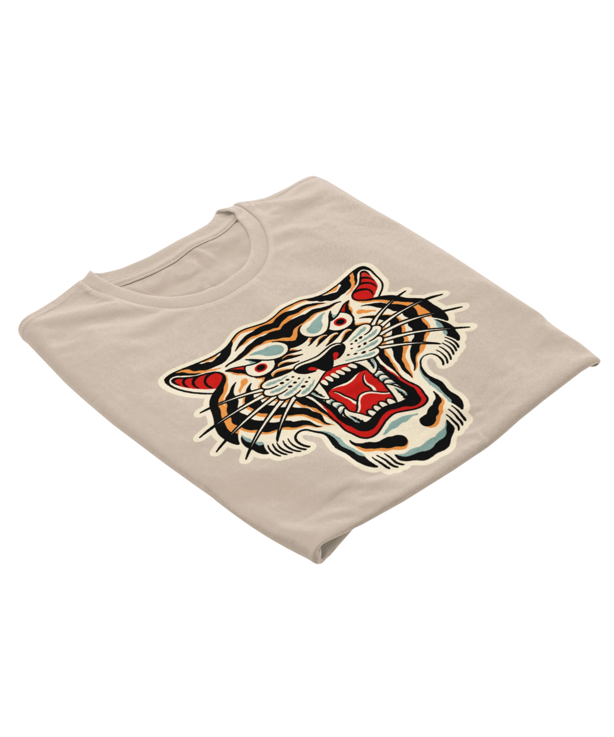 Tiger Tattoo Design Adult Unisex T-Shirt