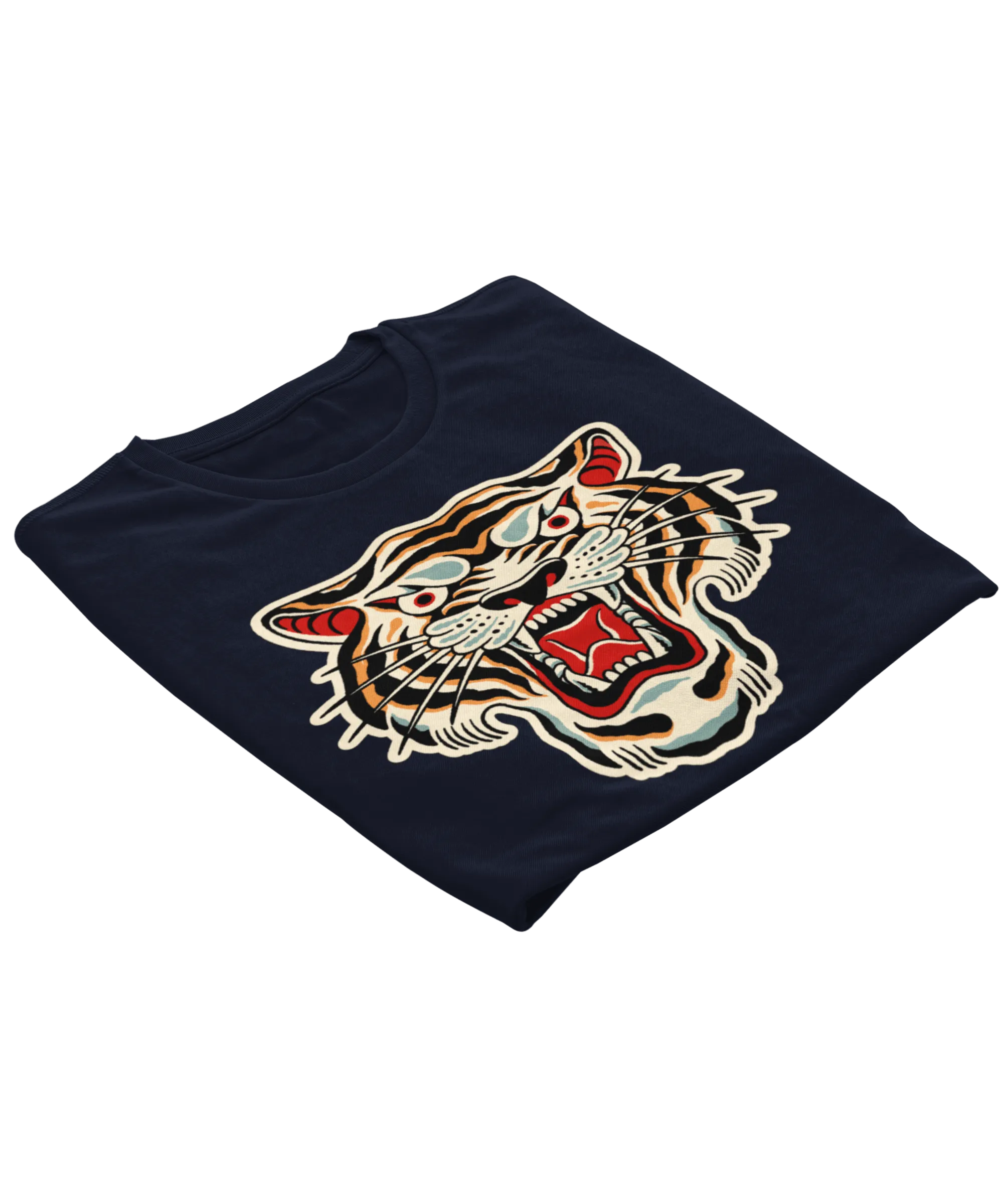 Tiger Tattoo Design Adult Unisex T-Shirt