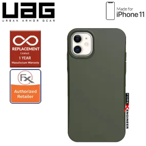 UAG Outback for iPhone 11 - Biodegradable and compostable series ( Olive ) ( Barcode : 812451034684 )