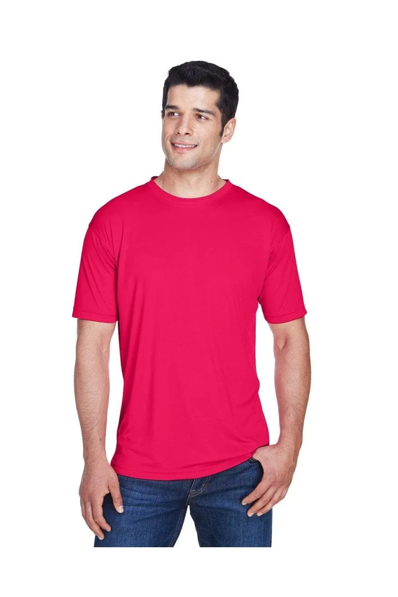 UltraClub 8420: Men's Cool & Dry Sport Performance Interlock T-Shirt, Traditional Colors